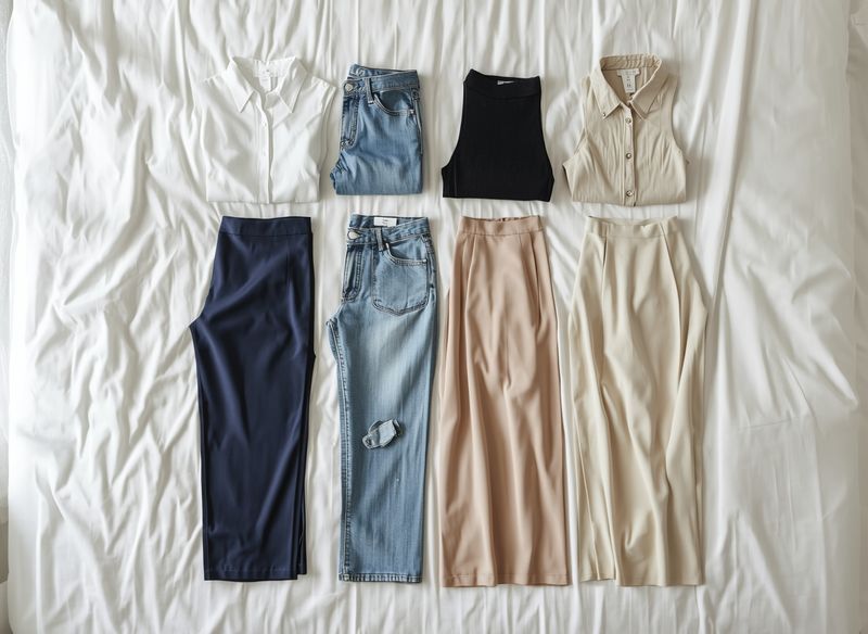 カテゴリ別に分類された服