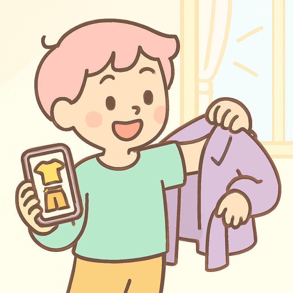 朝の服選びに時間がかかる悩み